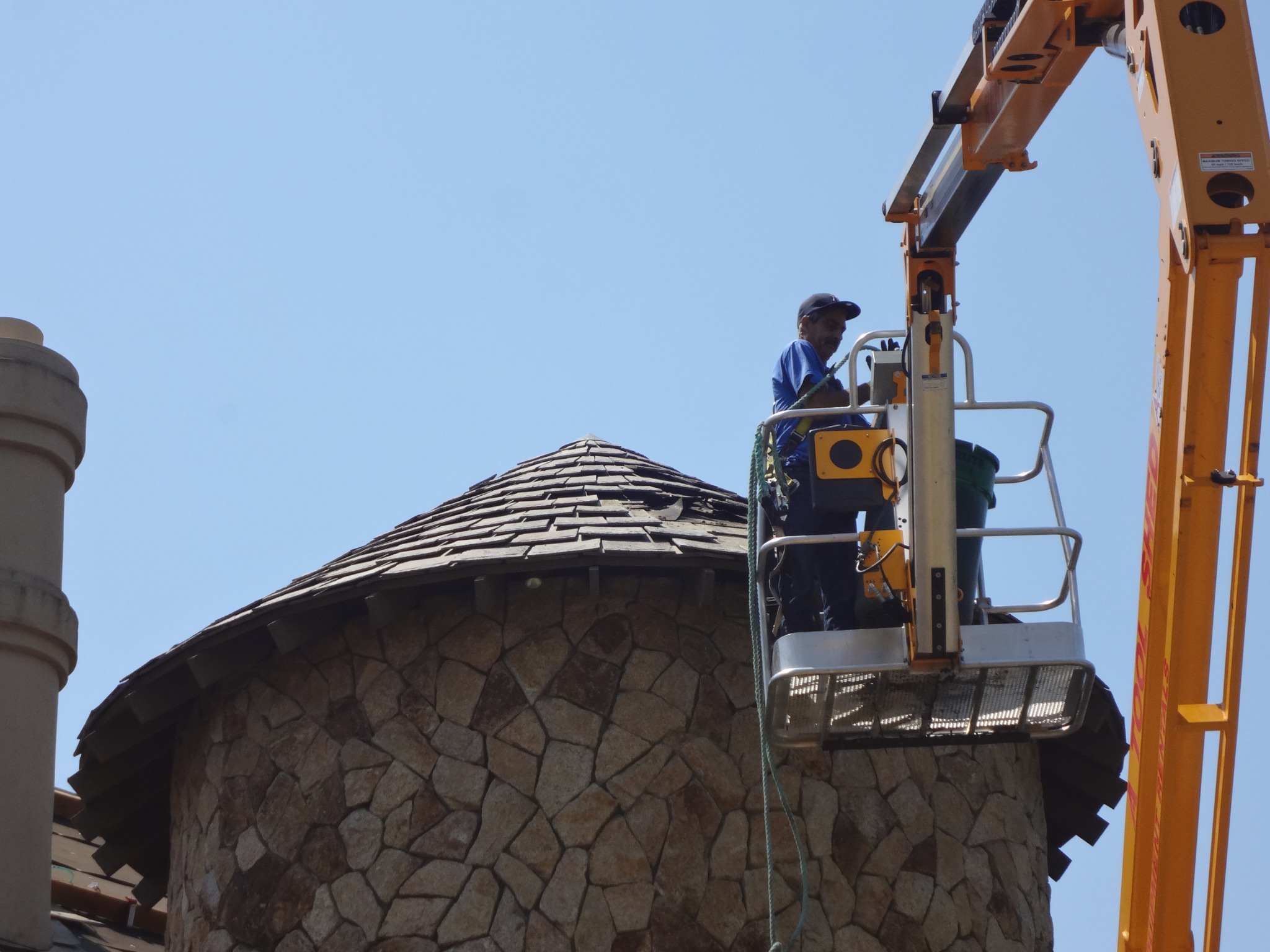 Residential roofing project on the Monterey Peninsula