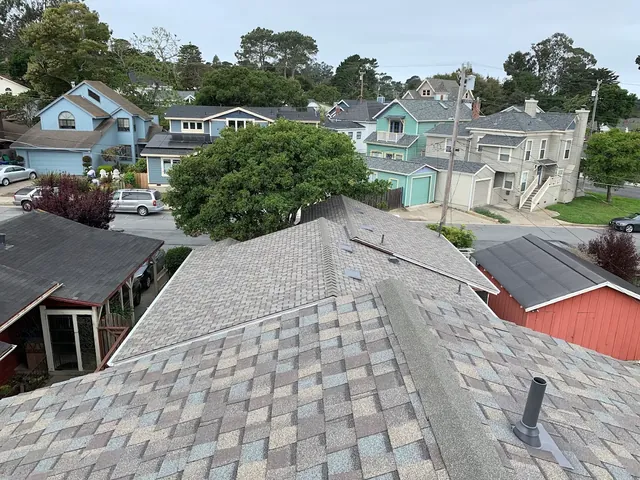 Residential roofing project in Monterey Peninsula