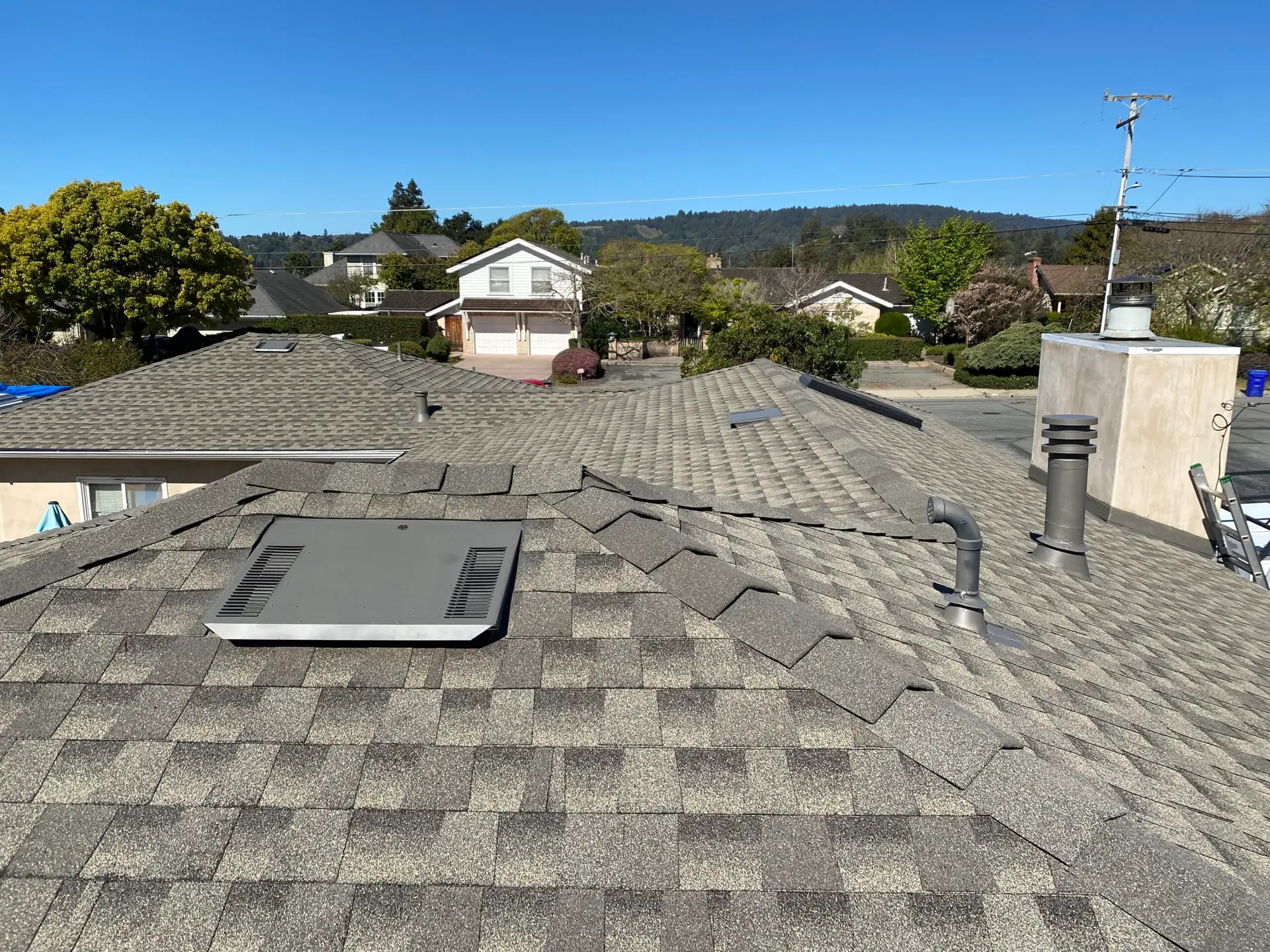 Residential roofing project in Salinas by Dynamite Roofing